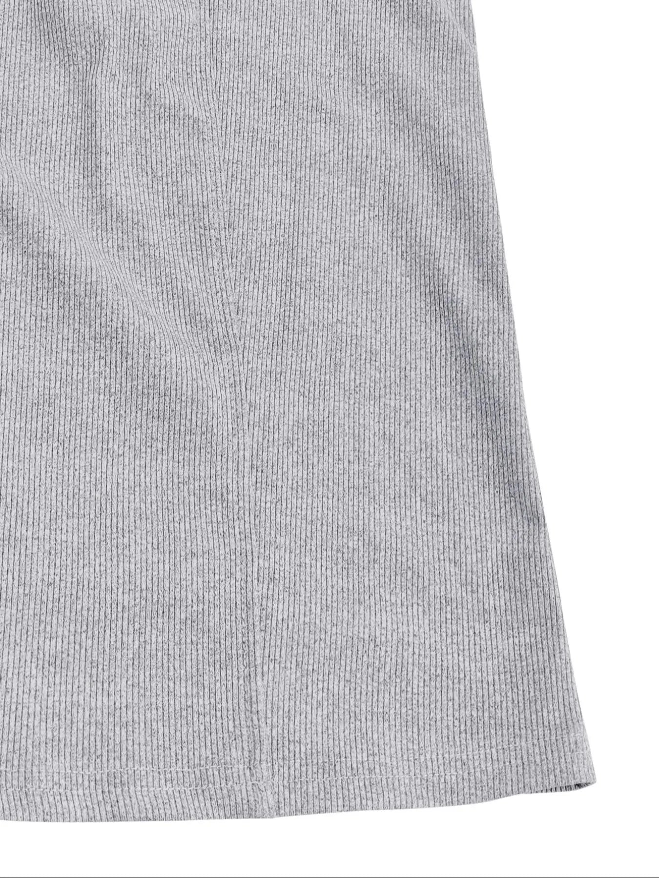 Chic Women's Solid Zip-Up Hooded Bodycon Dress - Casual Long Sleeve Ribbed Style for Fall & Winter Daily Wear
