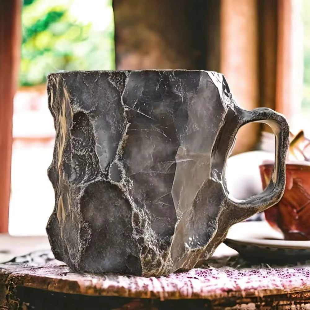 Stunning Mineral Crystal Coffee Mugs - Unique Resin Tumblers for Gifting